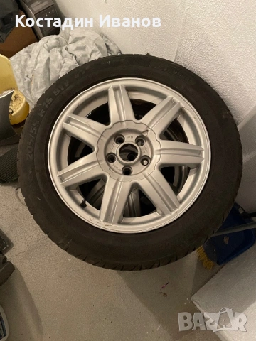 Джанти с летни гуми за сеат 5х100 16-ки