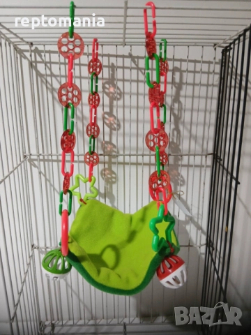 Хамаци,торбички, играчки за захарни катерици, снимка 8 - Други животни - 51135350