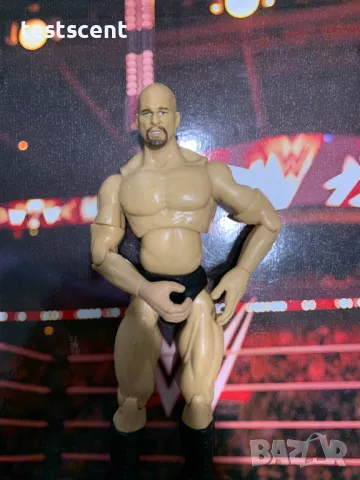 Екшън фигура WWE Stone Cold Steve Austin Ледения Стив Остин figure играчка WWF Jakks TTL Titan, снимка 2 - Колекции - 49552486