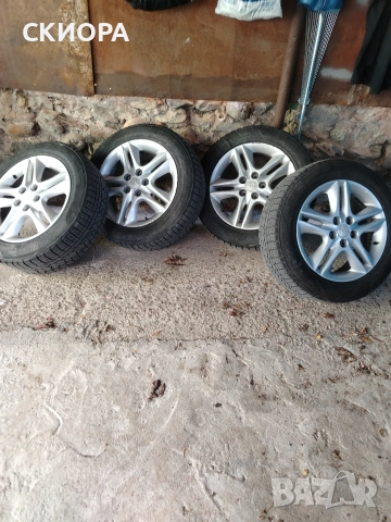 джанти 17 със зимни гуми 