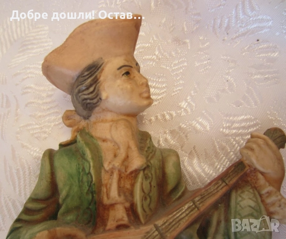 Няколко от Италия: сърце Ромео и Жулиета балкон Верона, серенада 2 фигури фигура кутия кутийка ретро, снимка 9 - Статуетки - 36611894