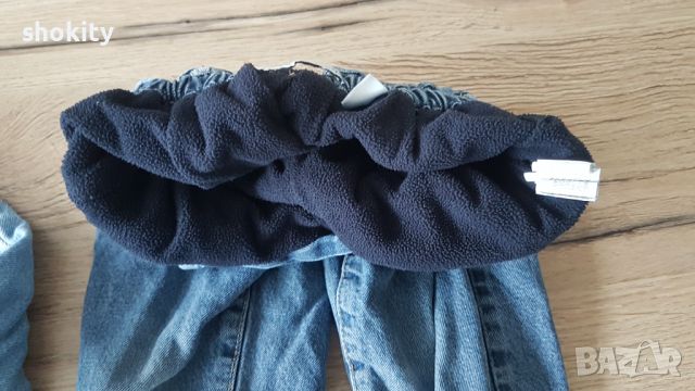 Детски ватирани дънки Zara лот , снимка 2 - Детски панталони и дънки - 45764711