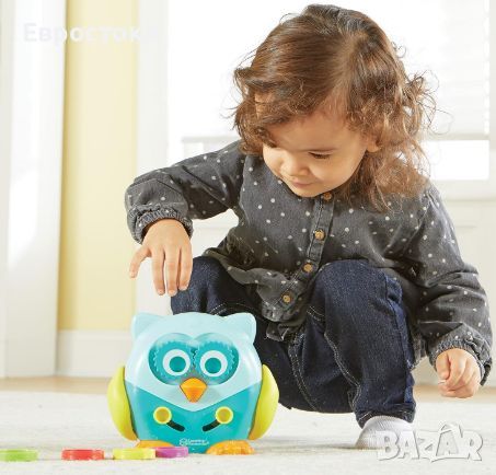 Детска играчка за фина моторика Сова - Learning Resources Hoot the Fine Motor Owl, снимка 2 - Образователни игри - 45919791