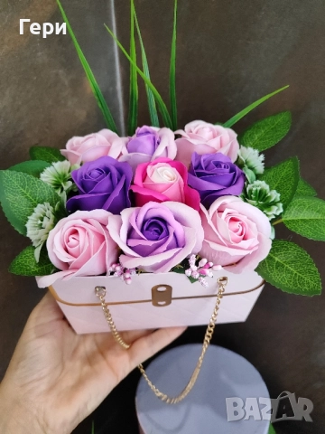 Пано със сапунени цветя , снимка 8 - Други - 39261818