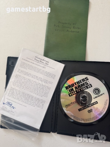 Brothers in Arms: Road To Hill 30 limited edition DVD, снимка 3 - Игри за Xbox - 52850292