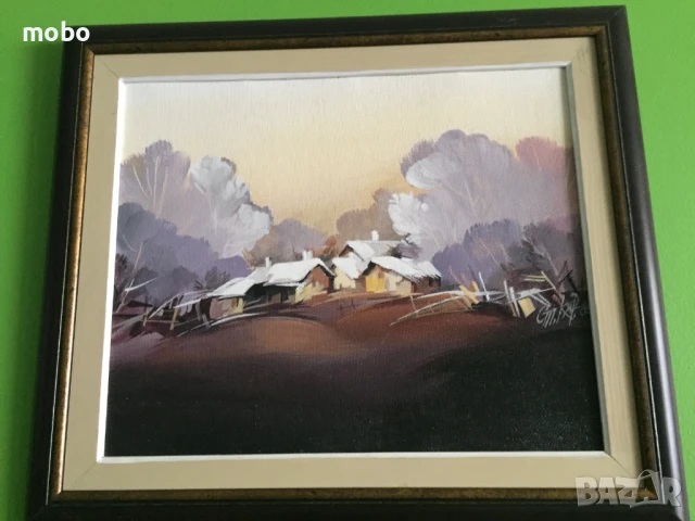 Картина „Настроение“ , акрил/платно, Художник: Стефан К. Карагьозов , снимка 4 - Картини - 50443913