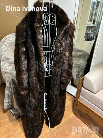 палто от норка дълго , снимка 11 - Палта, манта - 53489958
