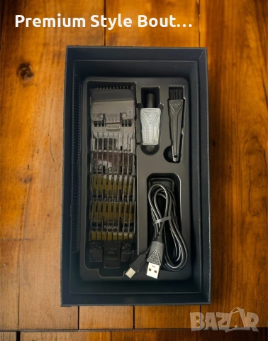 Професионална машинка за подстригване VGR V-196 – Прецизност, удобство и стил в едно устройство, снимка 2 - Тримери - 53673721