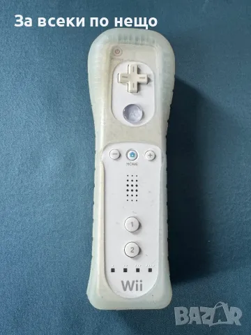 ОРИГИНАЛЕН Контролер за Nintendo Wii Нинтендо + Силиконов протектор, снимка 1
