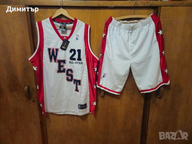 оригинален екип на nba Kevin Garnett west all stars basketball jersey jordan