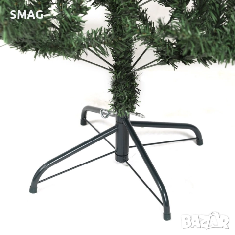 Коледна елха зелена с 768 клона - 2.10м_1021587, снимка 4 - Други - 52329868