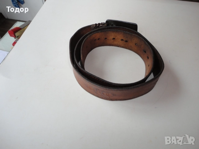 Кожен колан Bergamo Brass Works, снимка 10 - Колани - 52826464