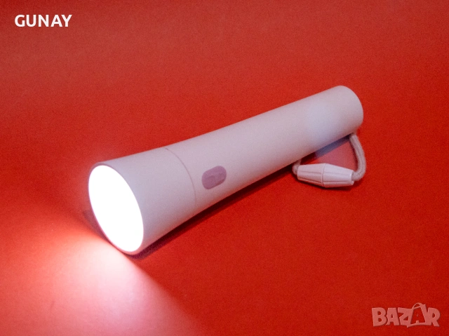 Lalarma Flashlight Rosa Премиум LED Фенерче USB-C Като Ново Розово Акумулаторно