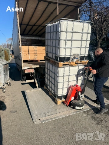 IBC бидони 1000 литра – проверени, с гаранция, различни видове ЧИСТИ БЕЛИ черни Прозрачни с алуминие