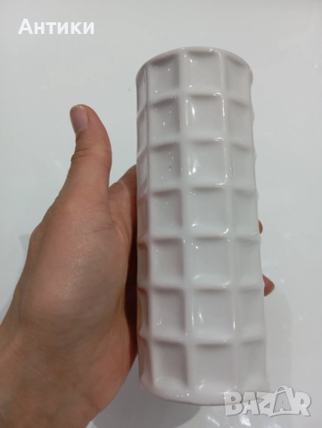 Порцеланова стара маркирана ваза , снимка 7 - Антикварни и старинни предмети - 52553754