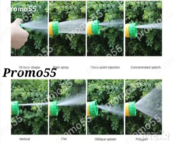 Преносима макара с градински маркуч 25м., пръскачка, накрайници, снимка 12 - Напояване - 49313110