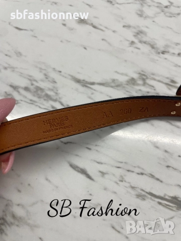 Hermes колан естествена кожа, снимка 4 - Колани - 51740387