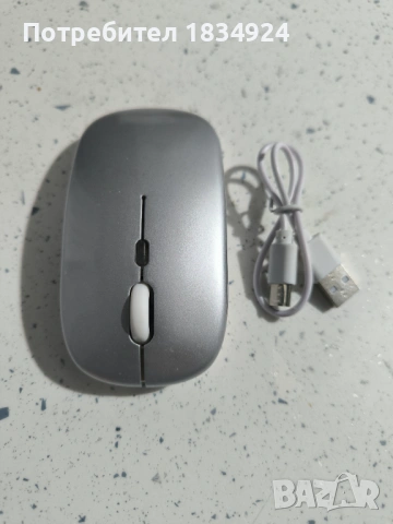 Безжична мишка, снимка 4 - Клавиатури и мишки - 53773096