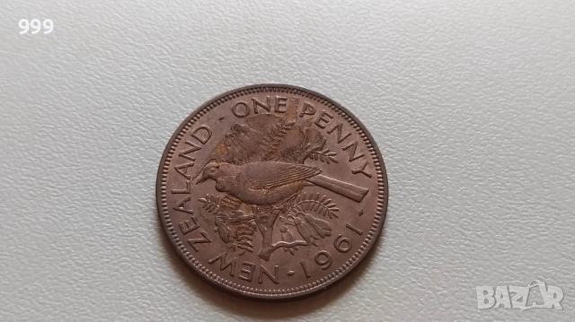 50 цента, 1 долар, 2 долара, 1 пени 1958, 1960, 1961 Нова Зеландия, снимка 16 - Нумизматика и бонистика - 46534055