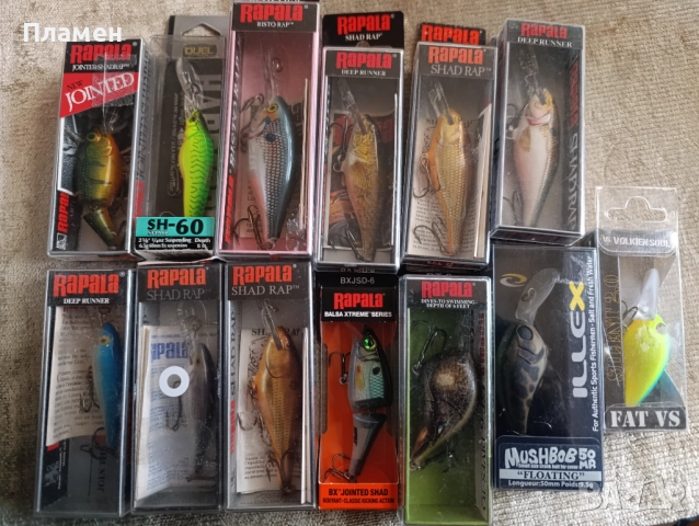 Воблер Yo-Zuri, ILLEX/Jackall , Lucky Craft, Rapala,Duel, Hart, Westin, щука сом бяла костур кефал, снимка 2 - Стръв и захранки - 52901346