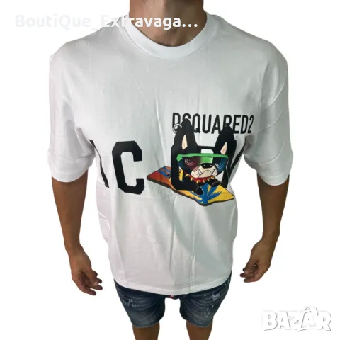 Мъжка тениска Dsquared Icon Surfer !!!, снимка 1 - Тениски - 47055615