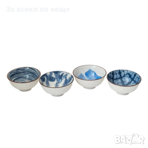 Комплект 4 керамични купички, различни модели Код P2029, снимка 8 - Съдове за готвене - 53937742