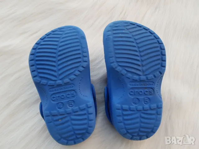 Детски лот за плажа - пончо, бански Adidas  и оригинални Crocs за 9-12 месеца, снимка 8 - За банята - 46855198