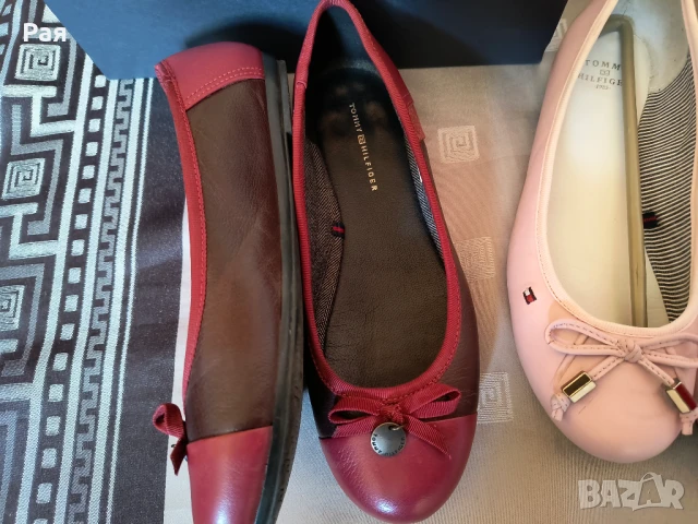 Два чифта дамски обувки тип балеринки на марката Tommy Hilfiger., снимка 8 - Дамски ежедневни обувки - 50672208