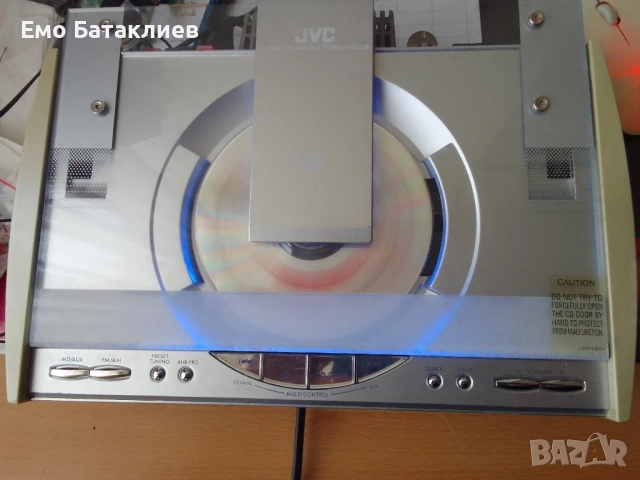 JVC CD tuner mlnl slstema destanzla., снимка 2 - Ресийвъри, усилватели, смесителни пултове - 52321224