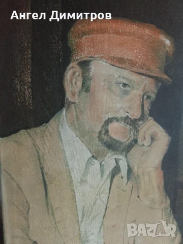 Страхотна картина платно 1970 г, снимка 7 - Картини - 51167400