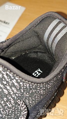 Adidas yeezy boost 350 reflective black нови оригинални размер 43 номер 27.5см, снимка 11 - Маратонки - 45885489