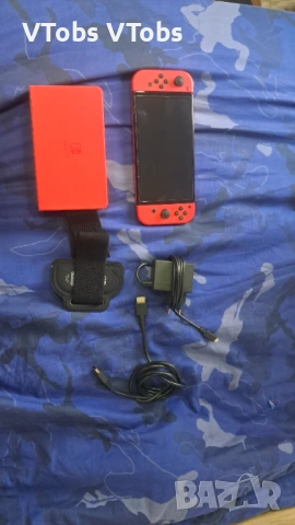 Nintendo switch oled Mario edition, снимка 16 - Nintendo конзоли - 54169611