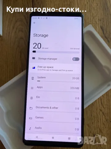 Sony Experia 1ii 256gb , 12 ram, снимка 9 - Sony - 46833292
