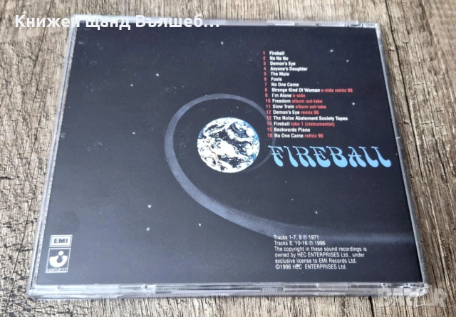 Компакт Дискове - Рок - Метъл: Deep Purple - Fireball, снимка 2 - CD дискове - 53035031