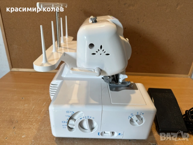 4 конечен оверлог "GRITZNER 788", снимка 7 - Шевни машини - 53908468