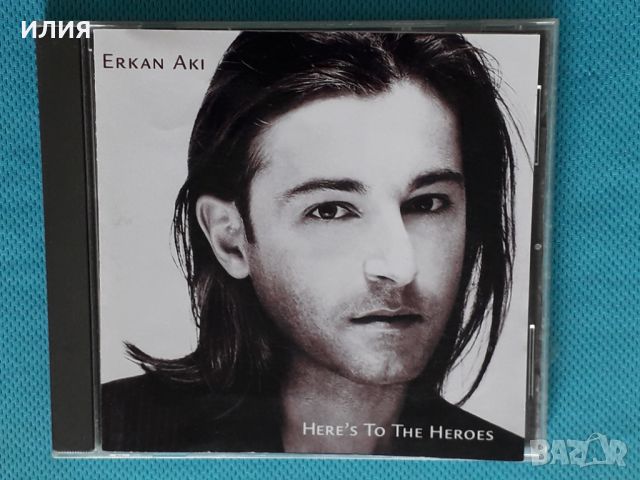 Erkan Aki – 1999 - Here's To The Heroes(Vocal,Pop), снимка 1 - CD дискове - 45995072