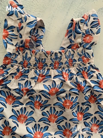 Бебешка рокля Zara 18-24 месеца, снимка 3 - Бебешки рокли - 50806993