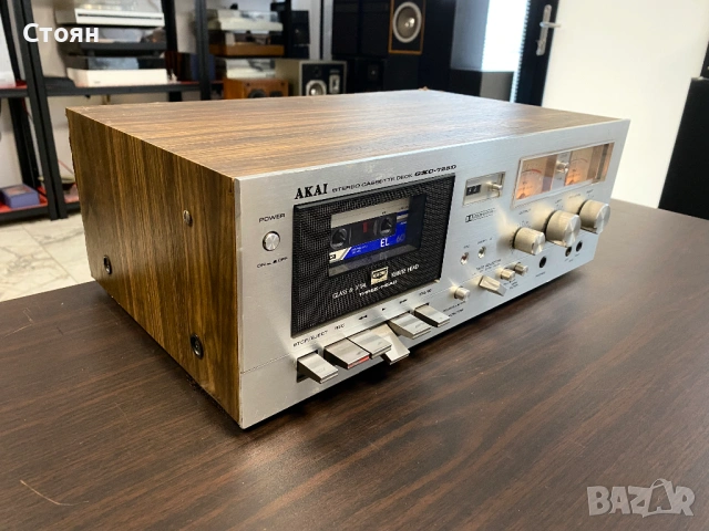 Vintage триглав дек Akai , снимка 5 - Декове - 54148098