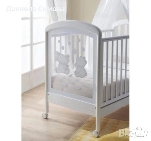 Бебешко дървено легло PALI, снимка 3 - Спални и легла - 53849119