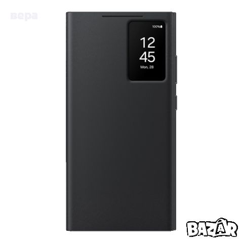 Калъф Samsung Smart View Wallet Case, За Galaxy S24 Ultra, BLACK, снимка 1 - Калъфи, кейсове - 46551495