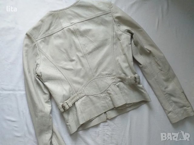 Кожено яке Размер S, снимка 4 - Якета - 49328509