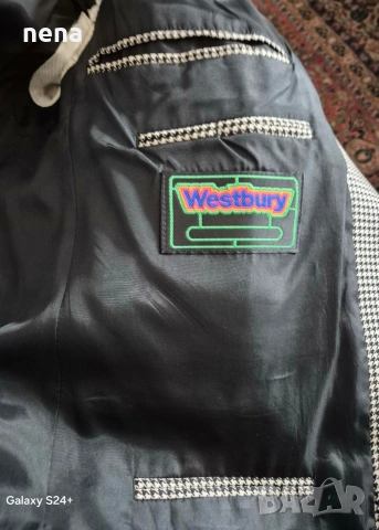 Френско Сако WESTBURY раз.52, снимка 7 - Сака - 53629904