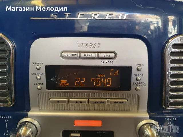 Аудиосистема TEAC SL-D900 Има радио, диск, usb и aux. В перфектно техническо и много добро визуално , снимка 5 - Аудиосистеми - 49386321