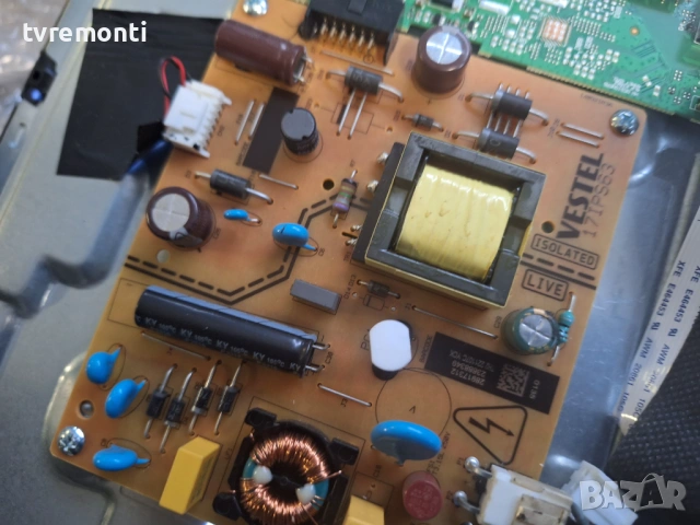 POWER BOARD 17IPS63, for,  JVC  модел LT-24VH2105 24inc DISPLAY  VES236WNTH-L4-N01