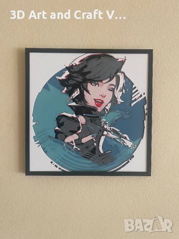 Релефна картина Luna Snow , снимка 2 - Картини - 51121020