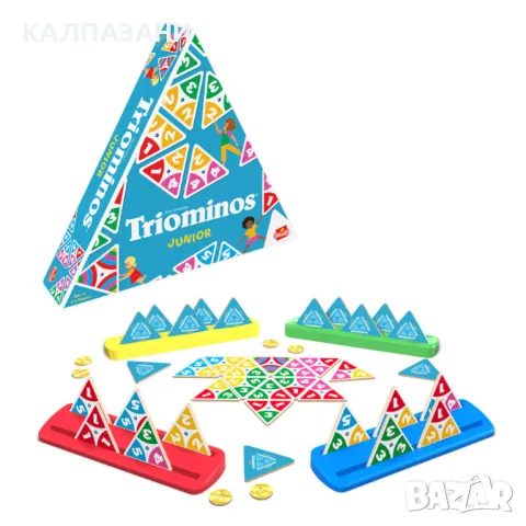 Goliath Игра Triominos Junior 360681, снимка 2 - Игри и пъзели - 49058796