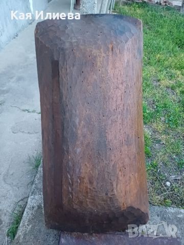 Автентично ръчно изработено дървено корито., снимка 3 - Антикварни и старинни предмети - 45209182