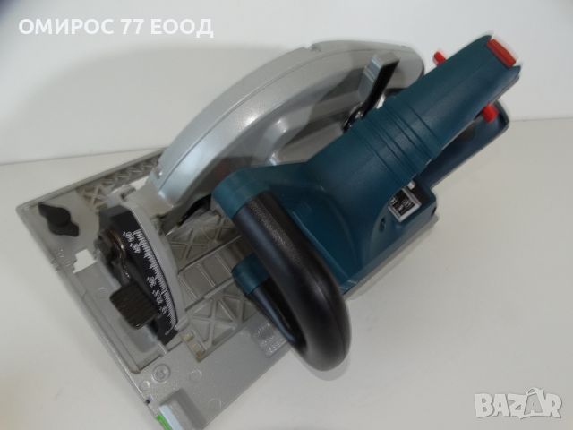 Bosch GKS 18V - 68 + 4.0 Ah - Акумулаторен циркуляр + линеал 1600 мм, снимка 7 - Други инструменти - 46291071