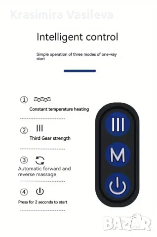електрически масажор за врат , снимка 5 - Масажори - 48406858