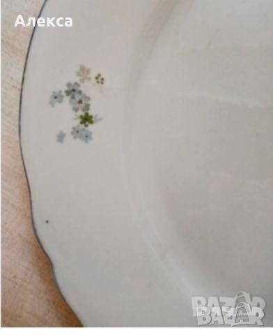 Български порцелан , снимка 2 - Чинии - 51931436